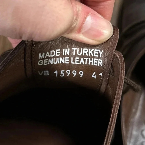 Sydney’s Toronto Wholecut Oxfords in Dark Chocolate Brown - Picture 10 of 13